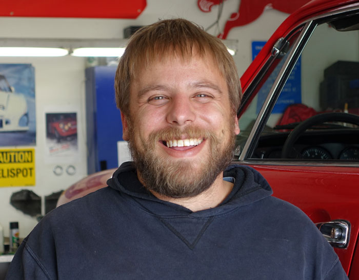 Image of Christopher Pohlod, SAS Porsche auto shop owner